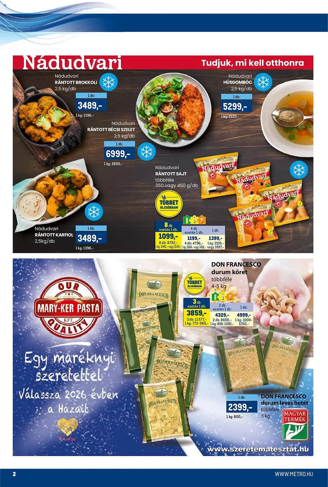 Katalógus Metro akciós újság január 16.-tól január 31.-ig 2026. - Oldal 2