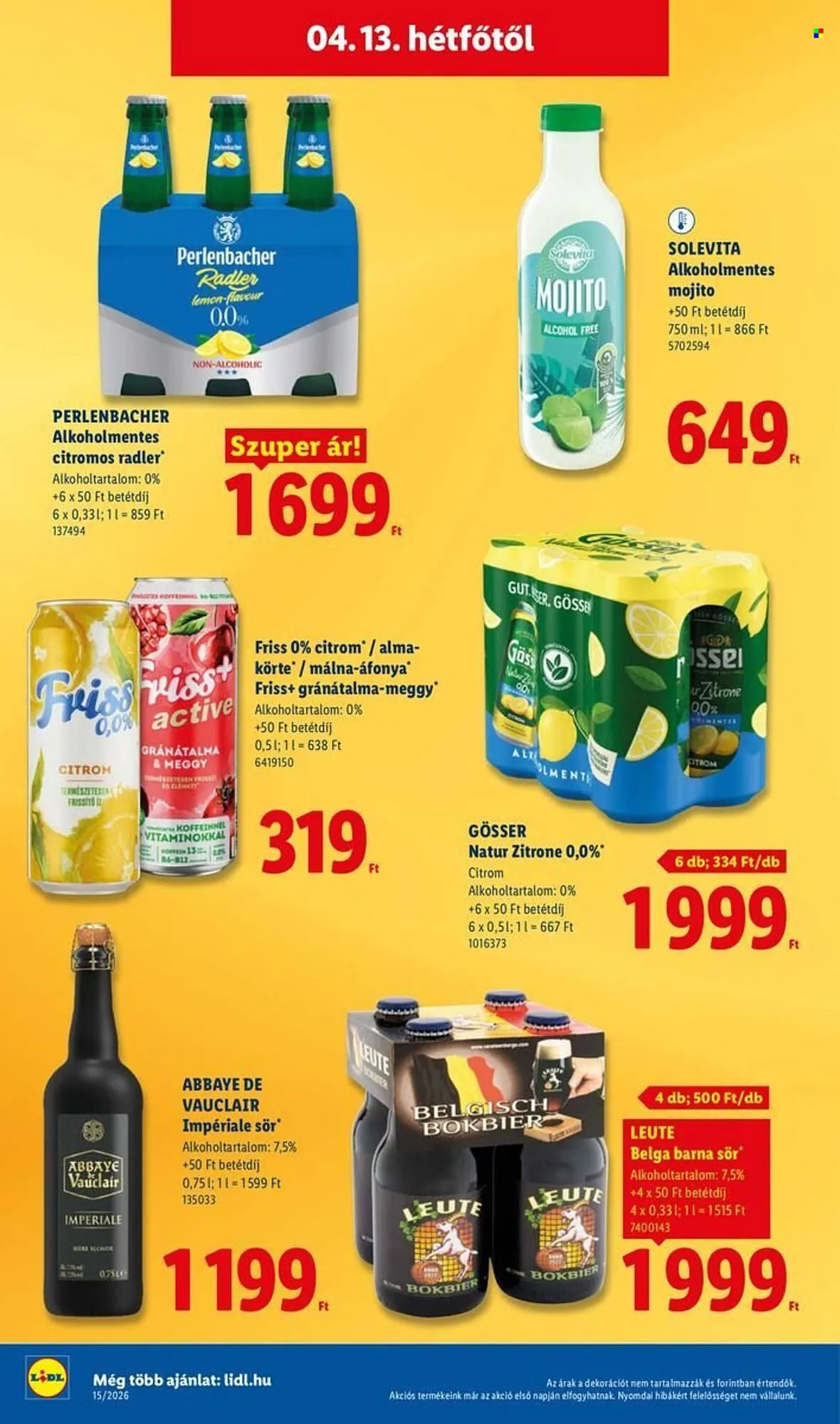 Katalógus Lidl akciós újság április 9.-tól április 15.-ig 2026. - Oldal 62