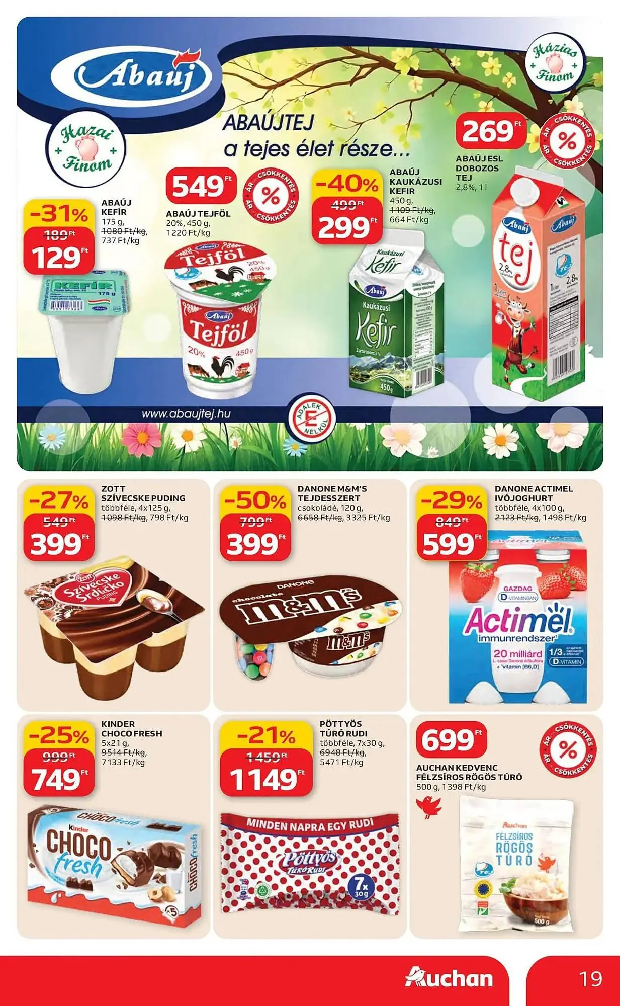 Katalógus Auchan akciós újság március 19.-tól március 25.-ig 2026. - Oldal 19