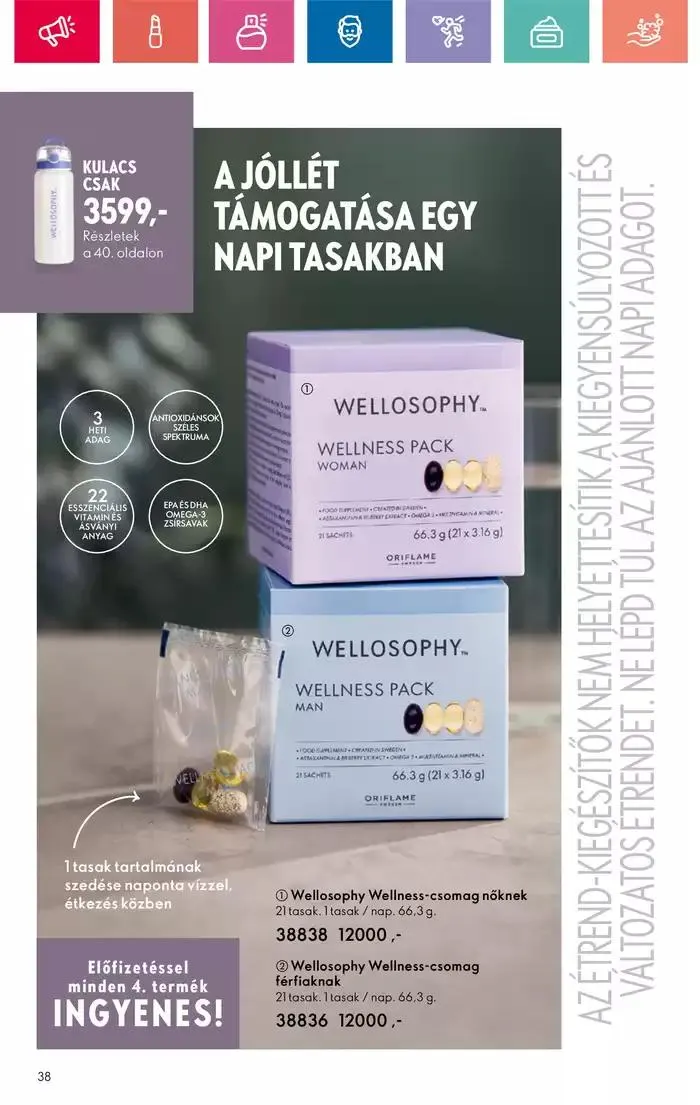 Katalógus ORIFLAME akciós december 29.-tól január 12.-ig 2025. - Oldal 38