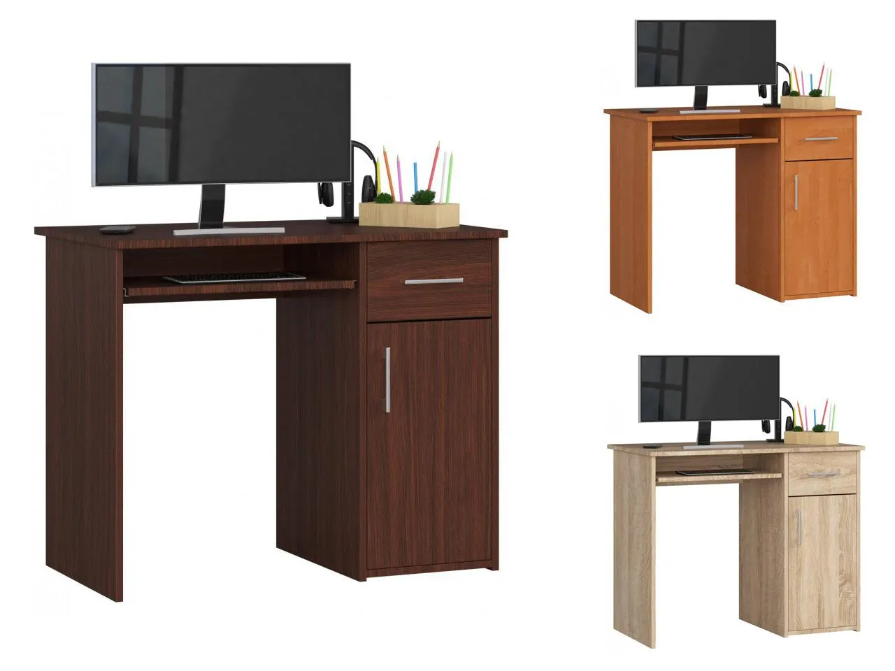 AKO-Pin fiókos számítógépasztal