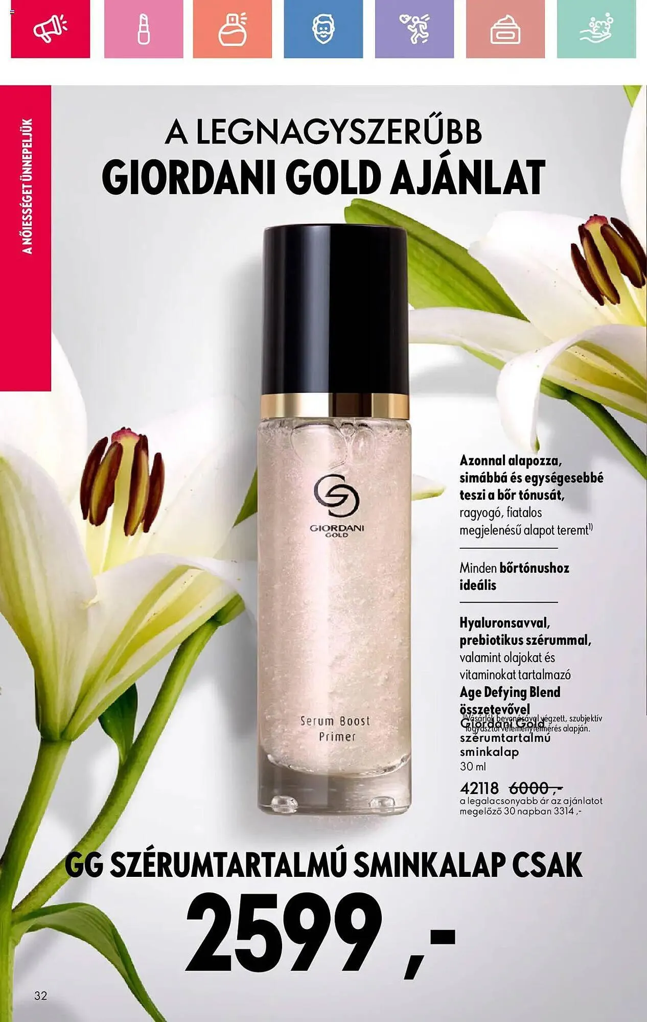 Katalógus Oriflame akciós újság február 9.-tól március 1.-ig 2025. - Oldal 32