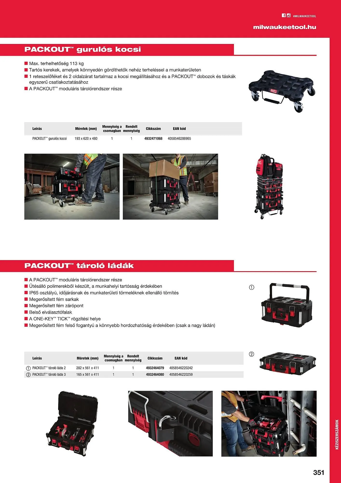Katalógus Milwaukeetool akciós újság augusztus 14.-tól december 31.-ig 2024. - Oldal 351