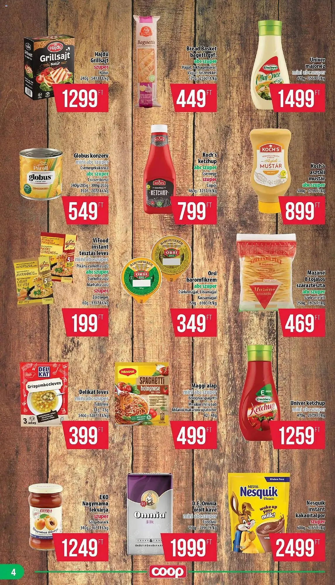 Katalógus Coop akciós újság április 24.-tól április 30.-ig 2025. - Oldal 4