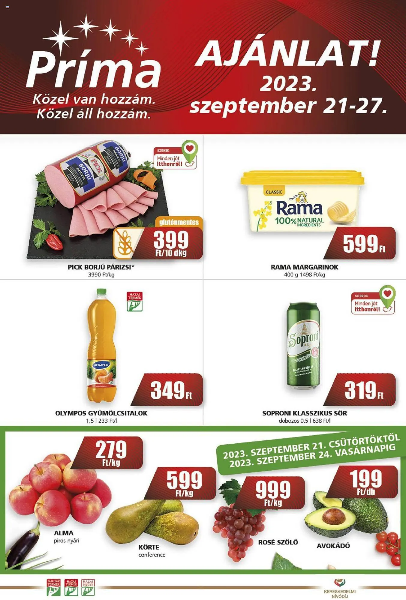 Katalógus CBA akciós újság szeptember 21.-tól szeptember 27.-ig 2023. - Oldal 1