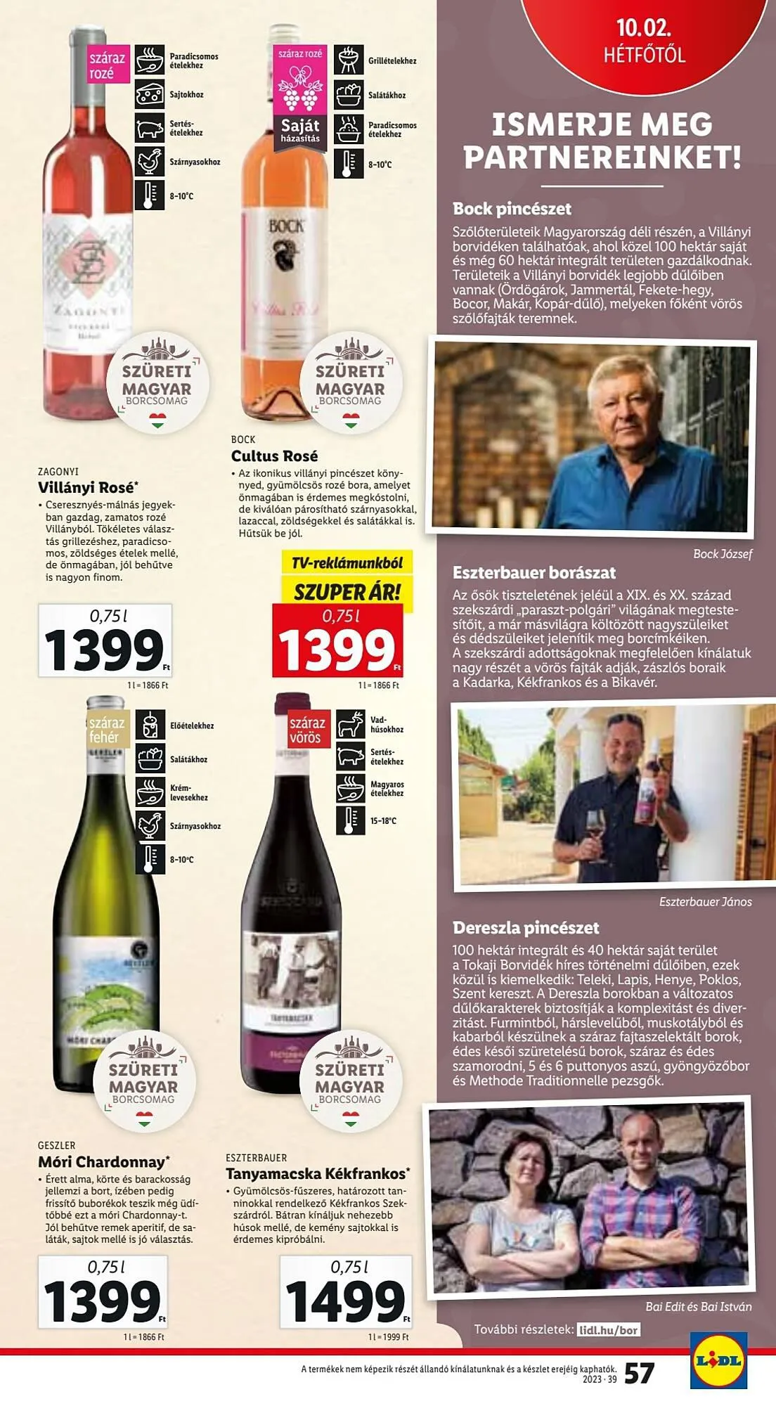 Katalógus Lidl akciós újság szeptember 28.-tól október 4.-ig 2023. - Oldal 57