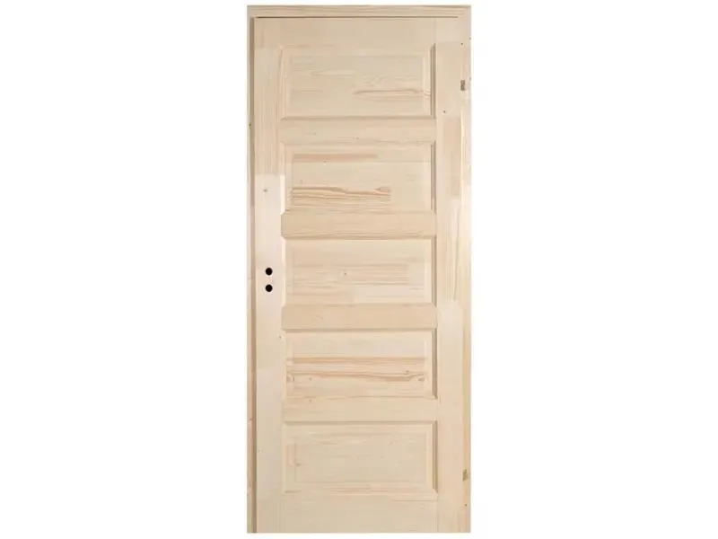 ZEBRA 5 - beltéri ajtó 90x210 (tele-jobb-pallótokos)