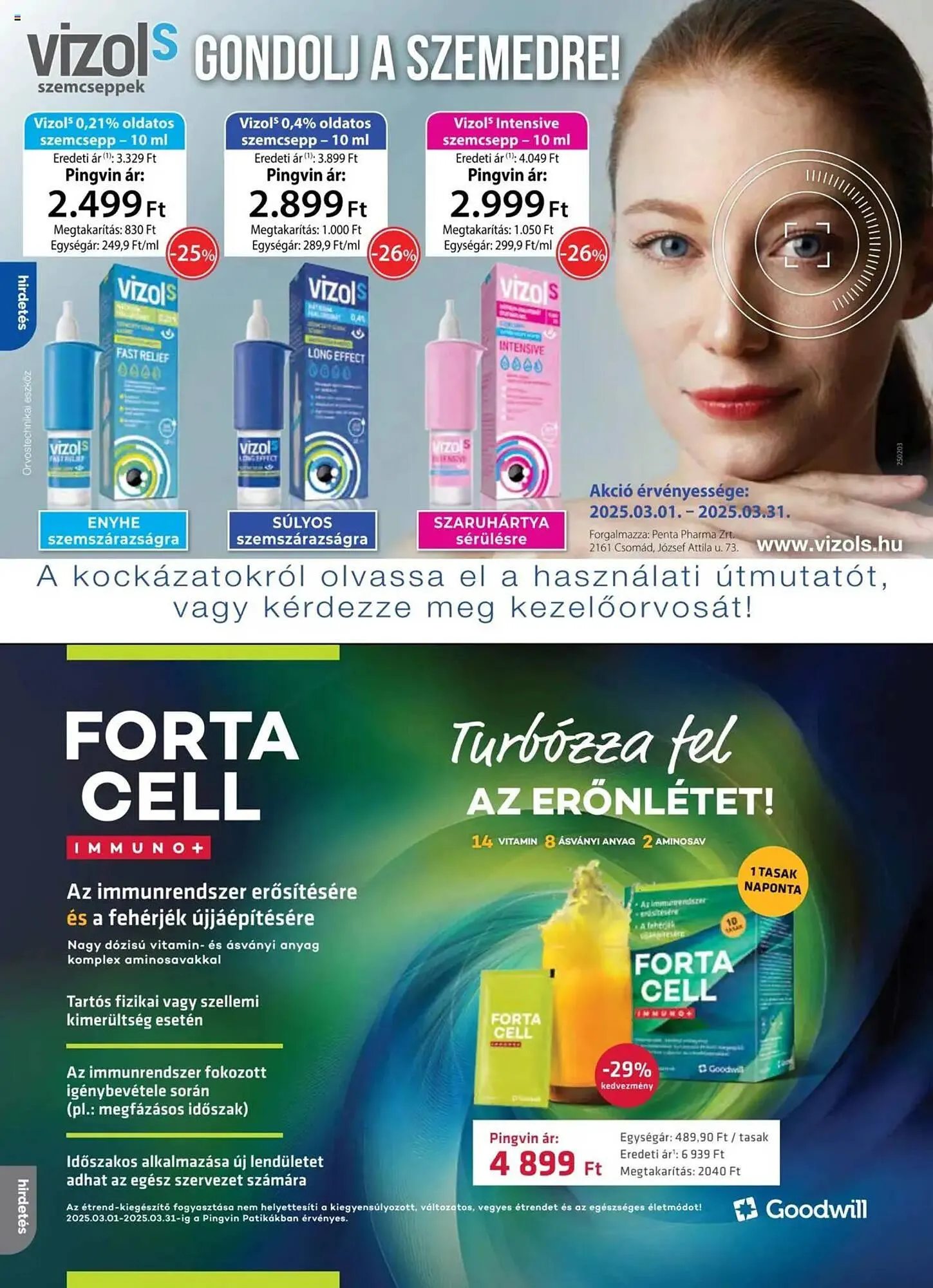 Katalógus Pingvin Patika akciós újság március 1.-tól március 31.-ig 2025. - Oldal 14