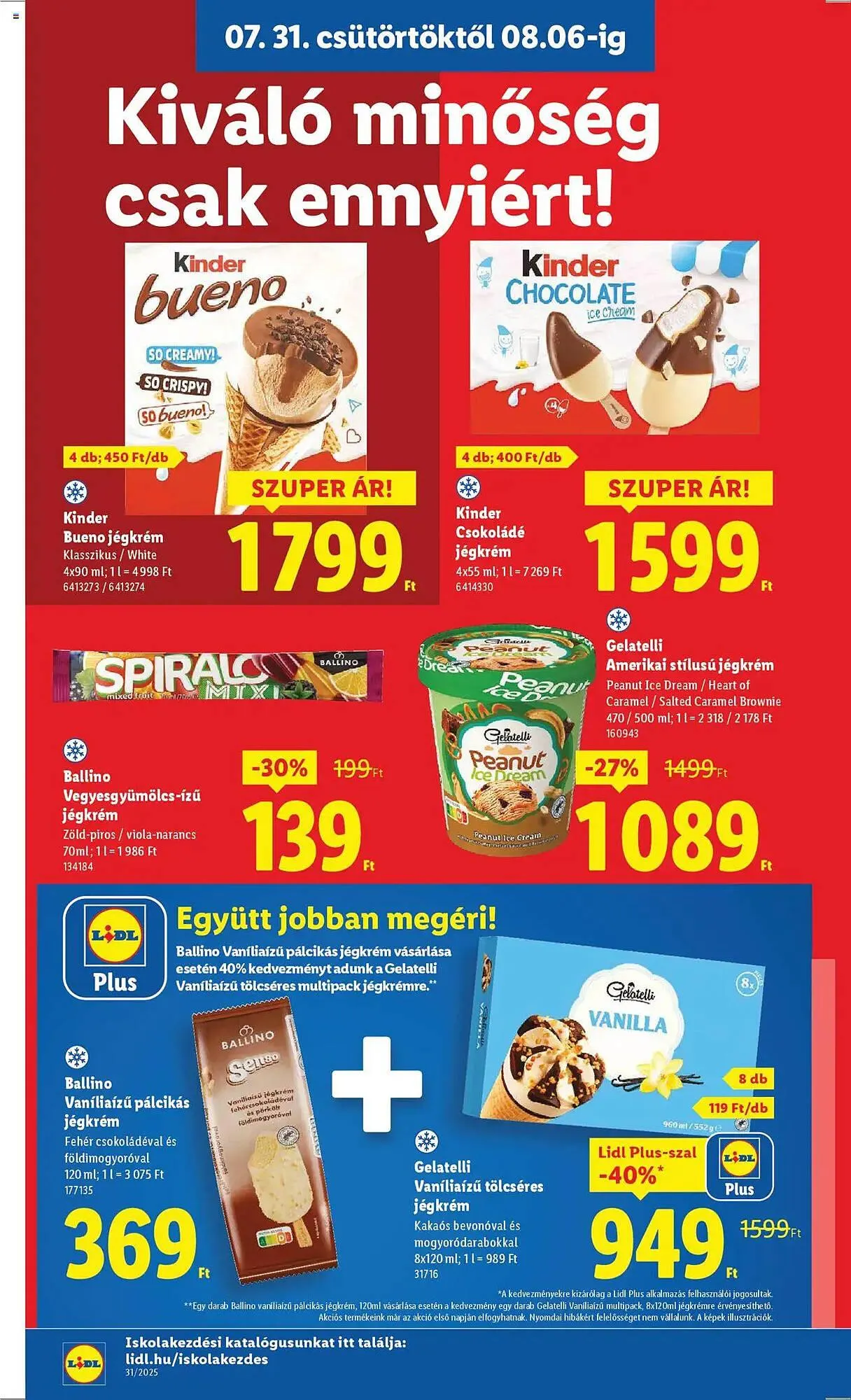 Katalógus Lidl akciós újság július 31.-tól augusztus 6.-ig 2025. - Oldal 10