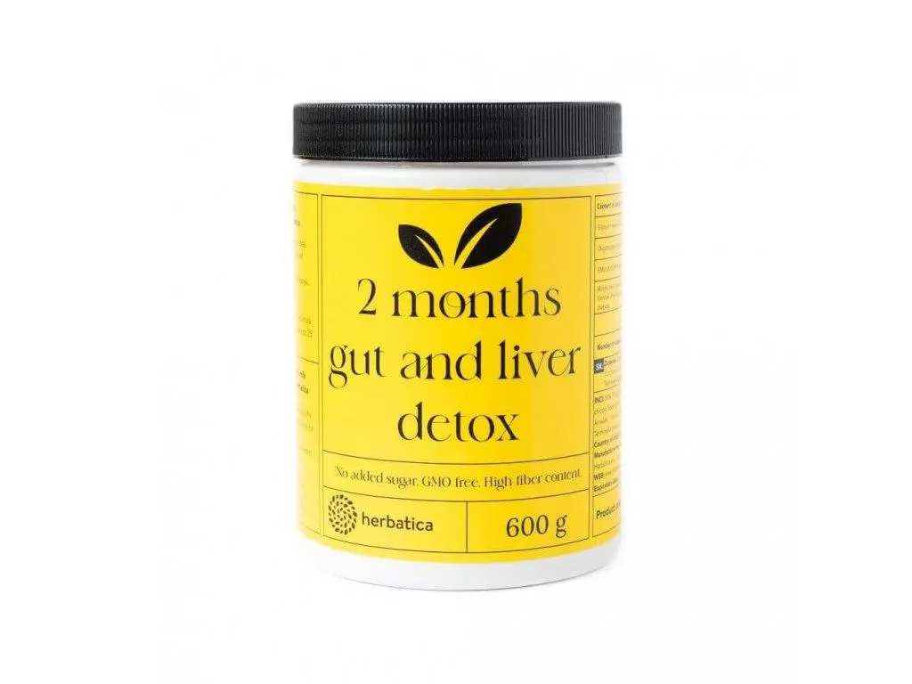 Méregtelenítő kúra a májnak és a beleknek máriatövissel és két rost erejével, 600g - Herbatica