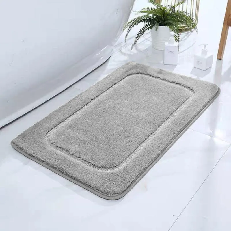 Puha szőnyeg/kádkilépő 50x80 cm - szürke