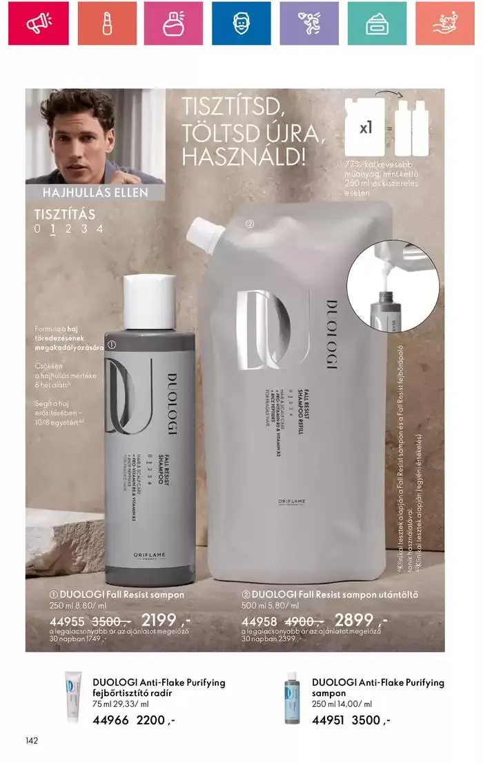 Katalógus ORIFLAME akciós december 29.-tól január 12.-ig 2025. - Oldal 142