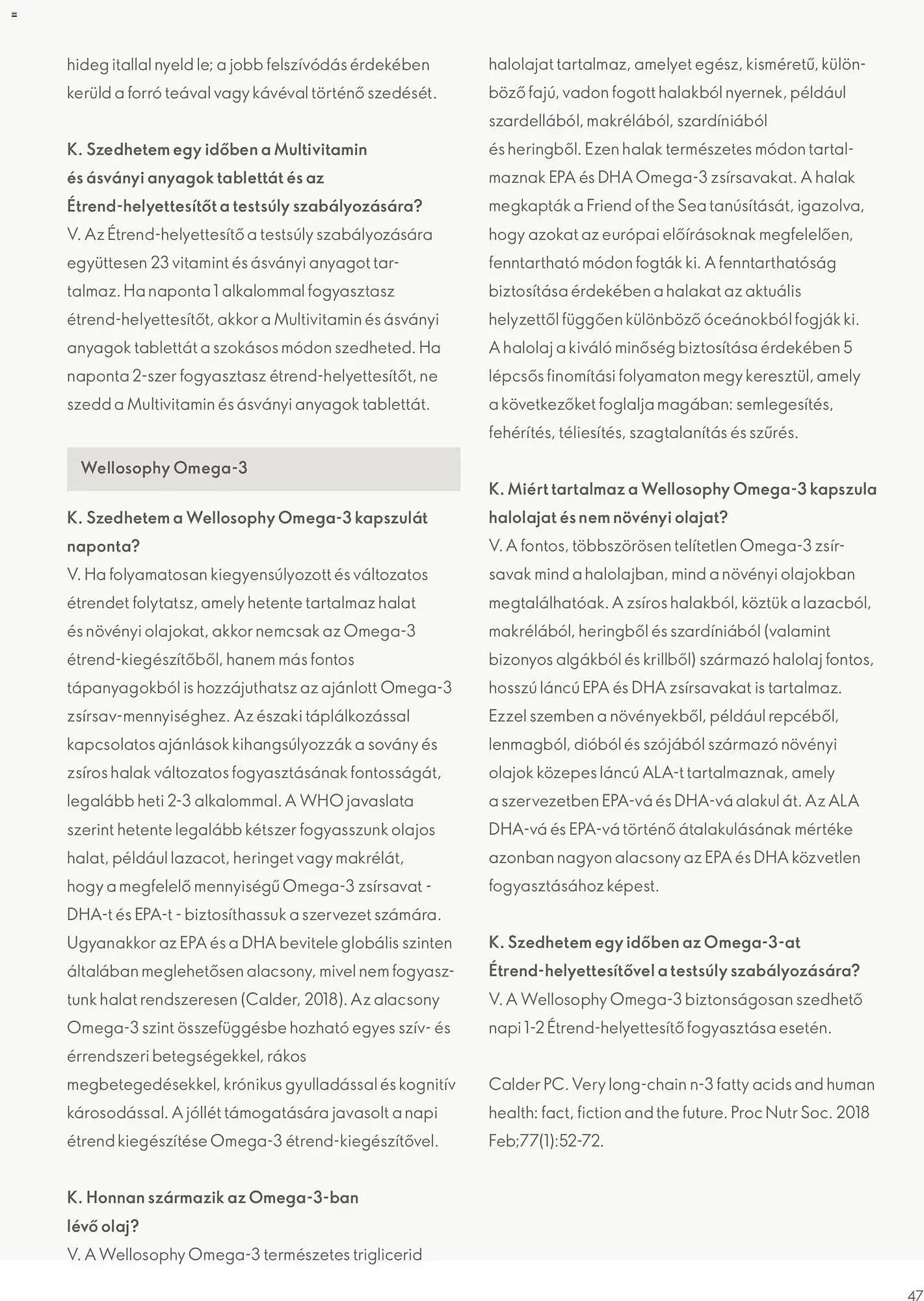 Katalógus Oriflame katalógus január 2.-tól december 31.-ig 2026. - Oldal 47