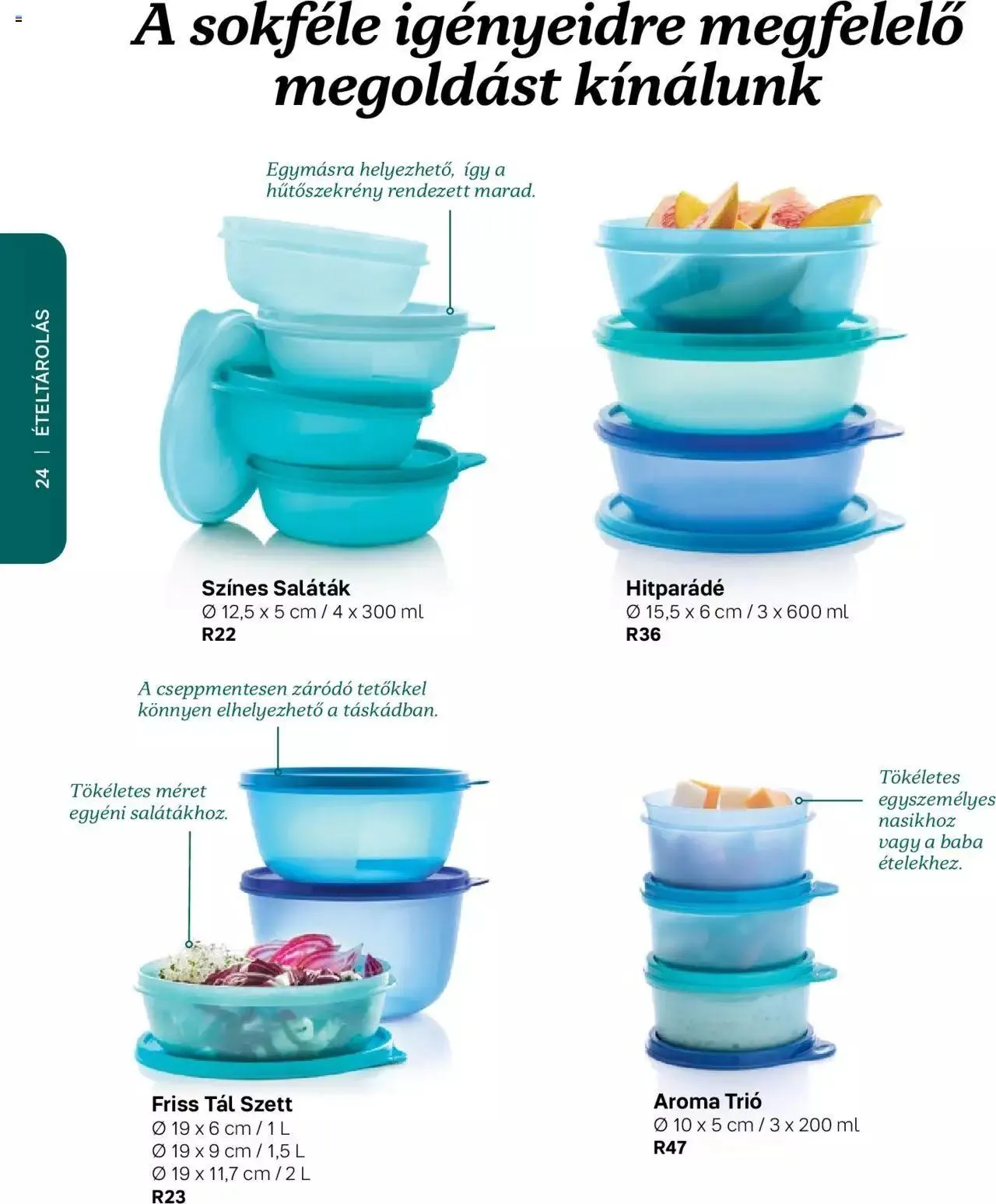 Katalógus Tupperware - Aktuális katalógus augusztus 30.-tól december 31.-ig 2023. - Oldal 24