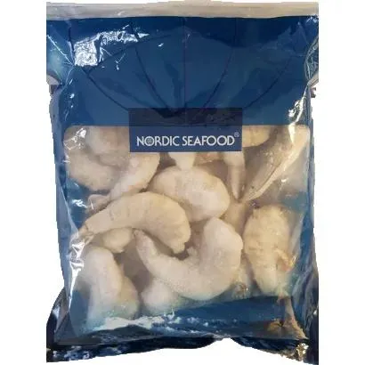 Freschwater prawn tails 16/20, shell on, IQF