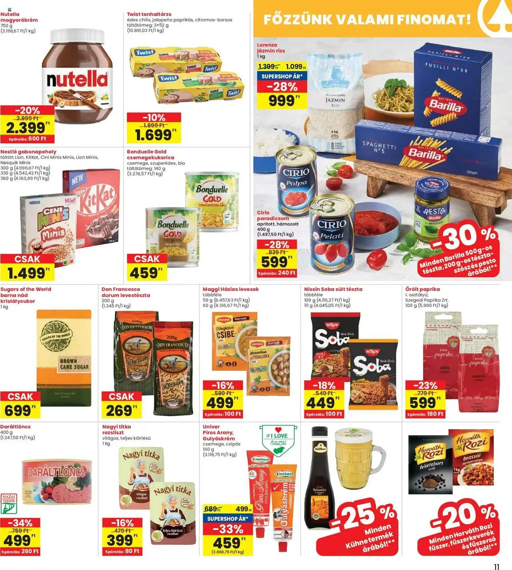 Katalógus Interspar akciós újság március 20.-tól március 26.-ig 2025. - Oldal 11