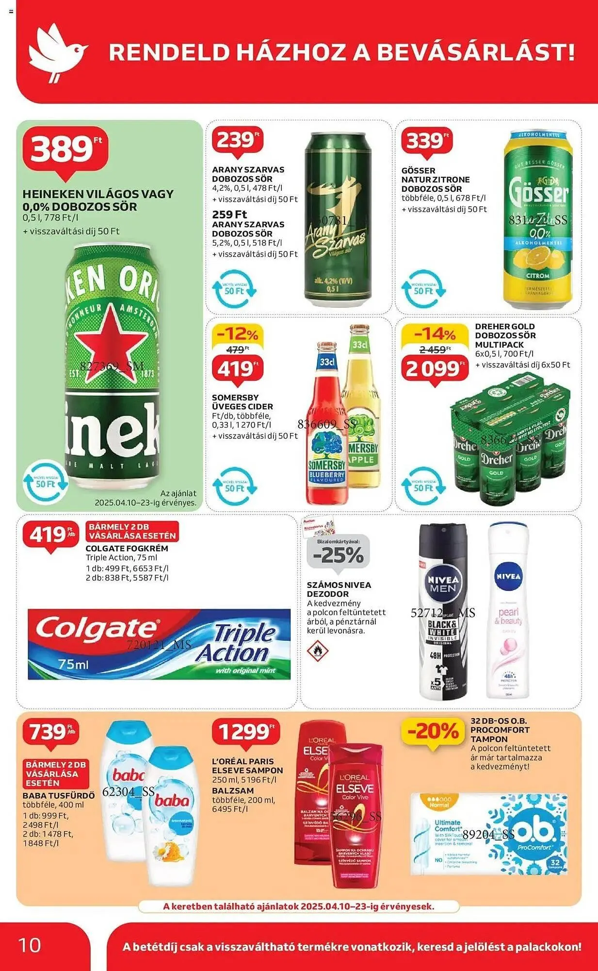 Katalógus Auchan akciós újság április 10.-tól április 16.-ig 2025. - Oldal 10