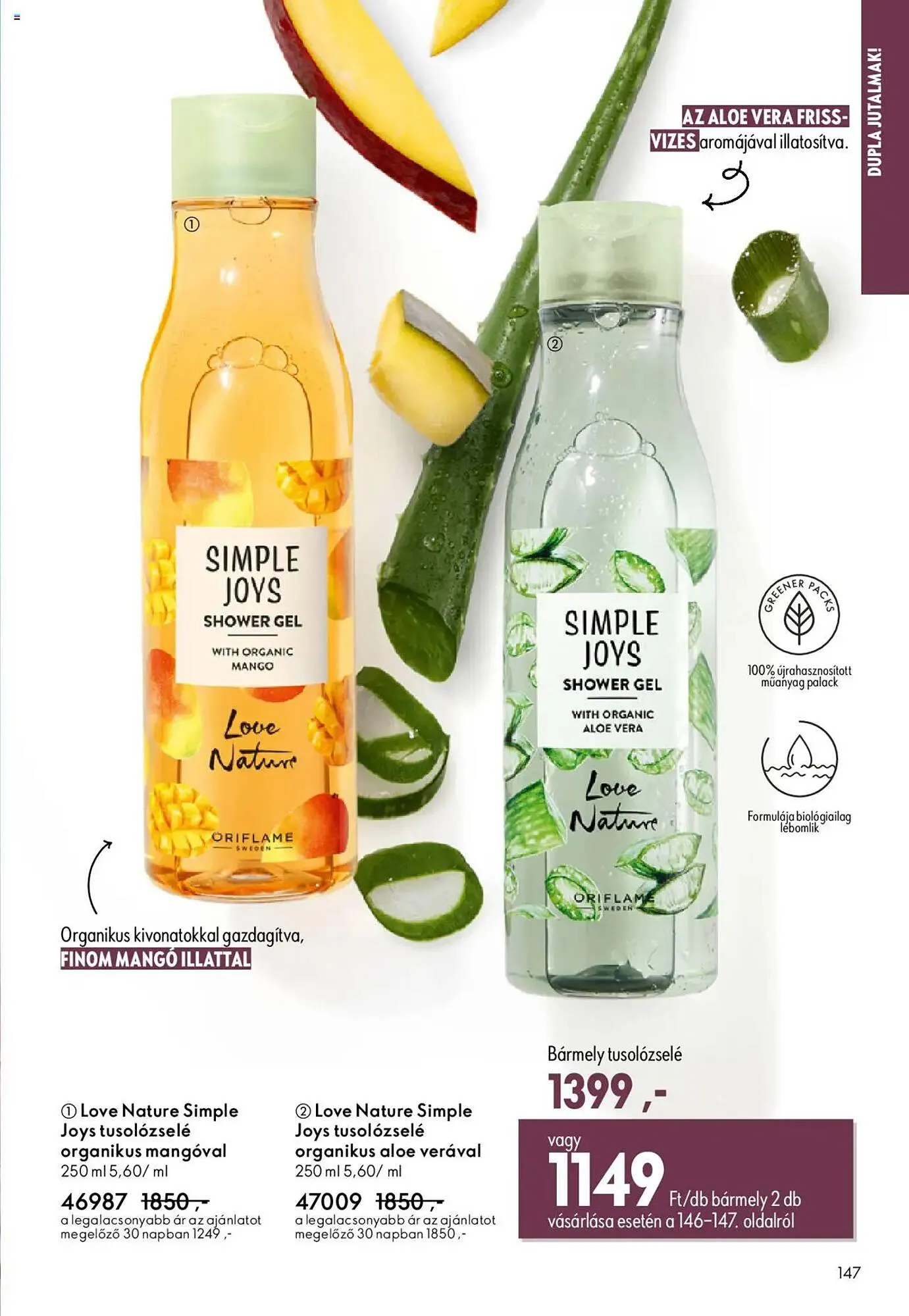 Katalógus Oriflame katalógus október 1.-tól október 21.-ig 2025. - Oldal 147