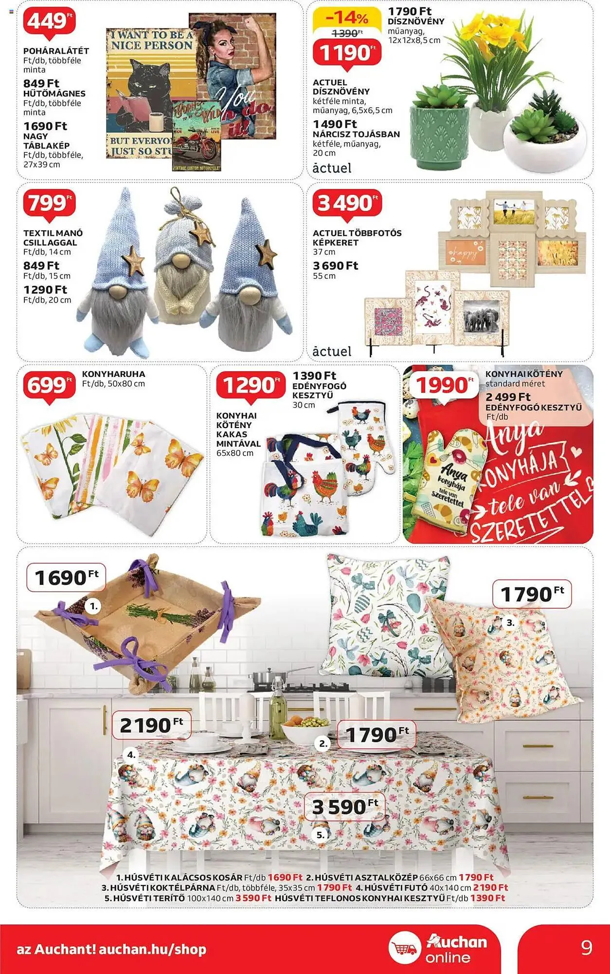 Katalógus Auchan akciós újság március 20.-tól április 19.-ig 2025. - Oldal 9