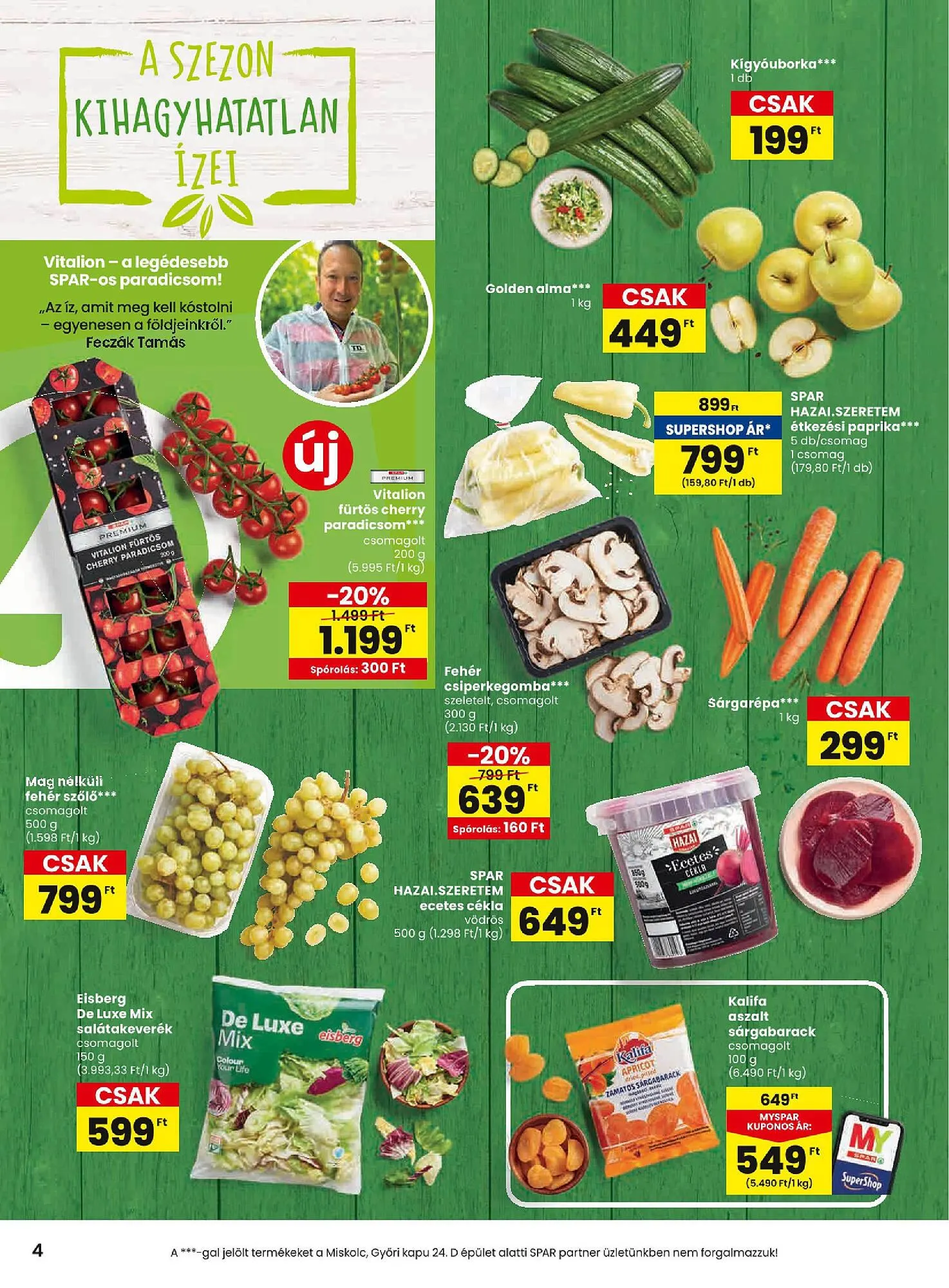 Katalógus Spar akciós újság április 10.-tól április 22.-ig 2025. - Oldal 4
