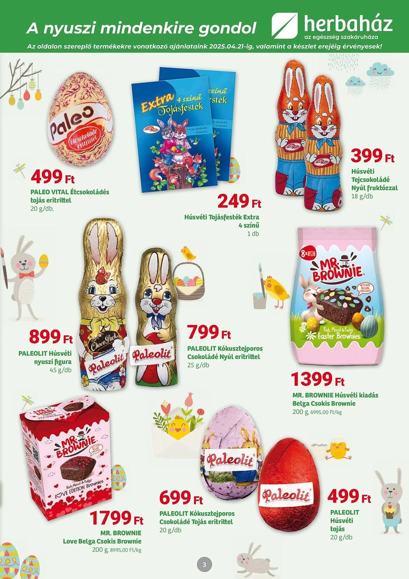 Katalógus Herbaház akciós újság március 31.-tól április 5.-ig 2025. - Oldal 3