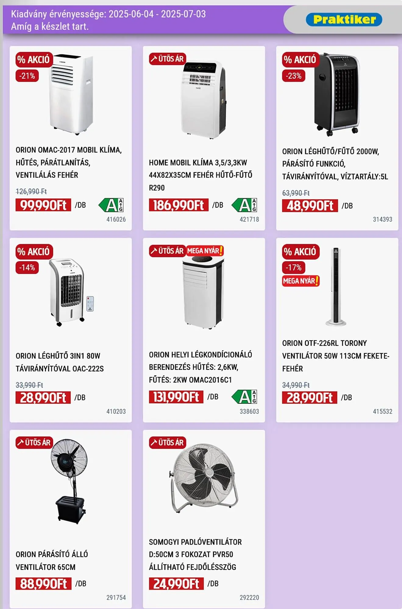 Katalógus Praktiker akciós újság június 4.-tól július 3.-ig 2025. - Oldal 17