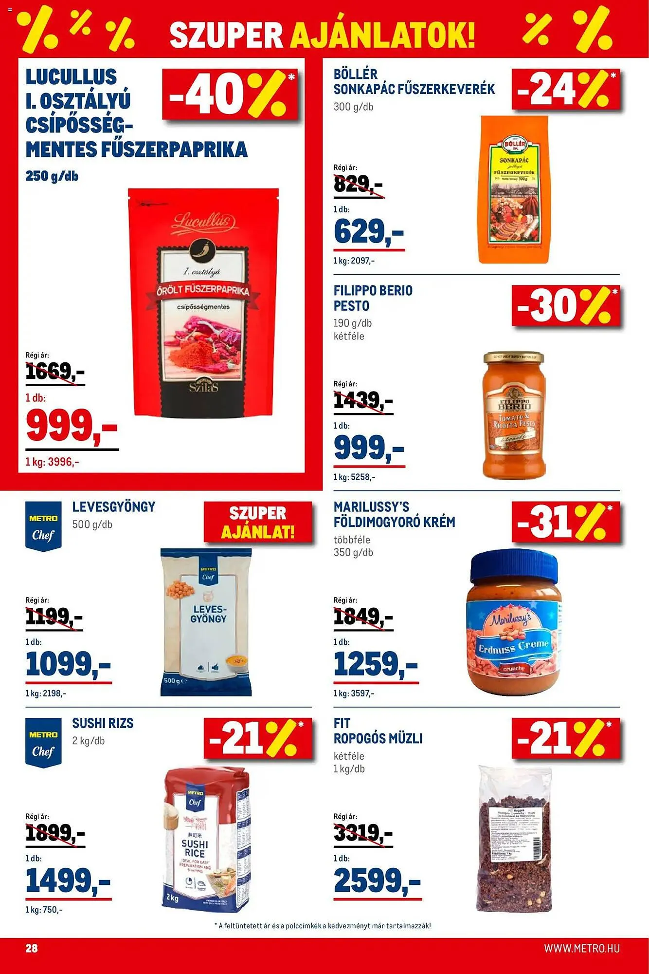 Katalógus Metro akciós újság január 2.-tól január 31.-ig 2026. - Oldal 28