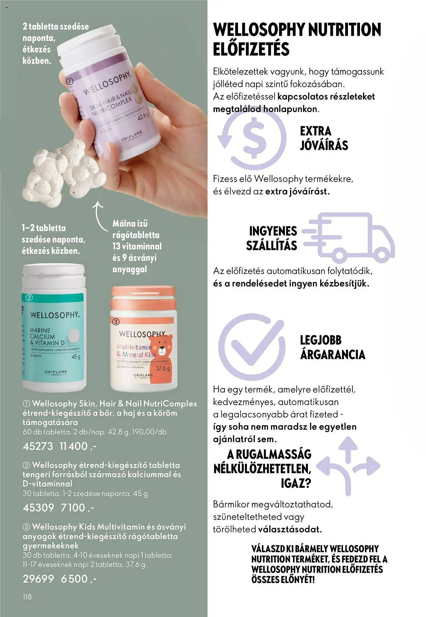 Katalógus Oriflame katalógus január 21.-tól február 10.-ig 2026. - Oldal 118