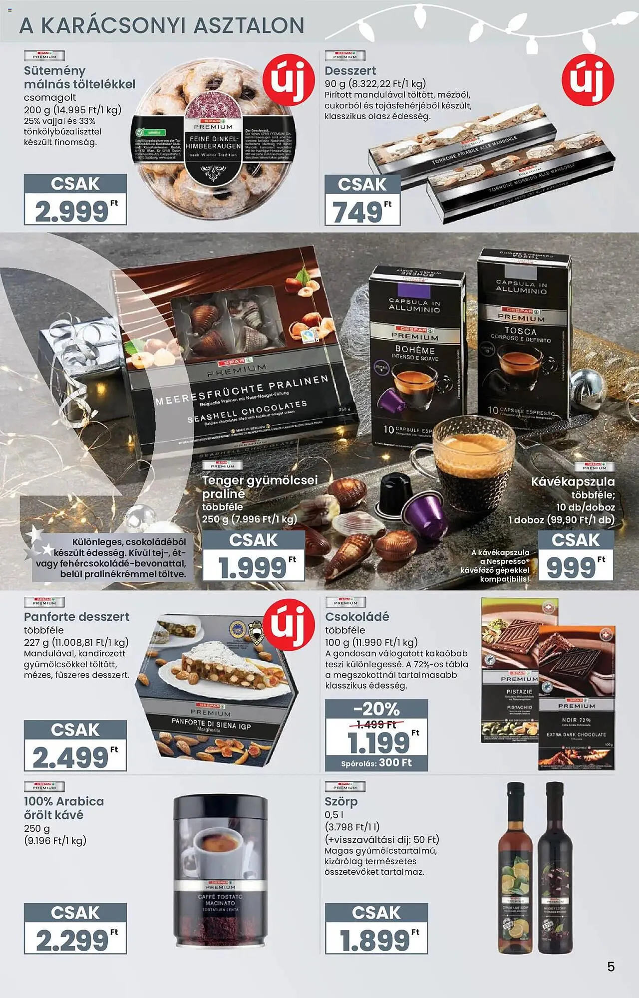 Katalógus Interspar akciós újság november 27.-tól december 27.-ig 2025. - Oldal 5