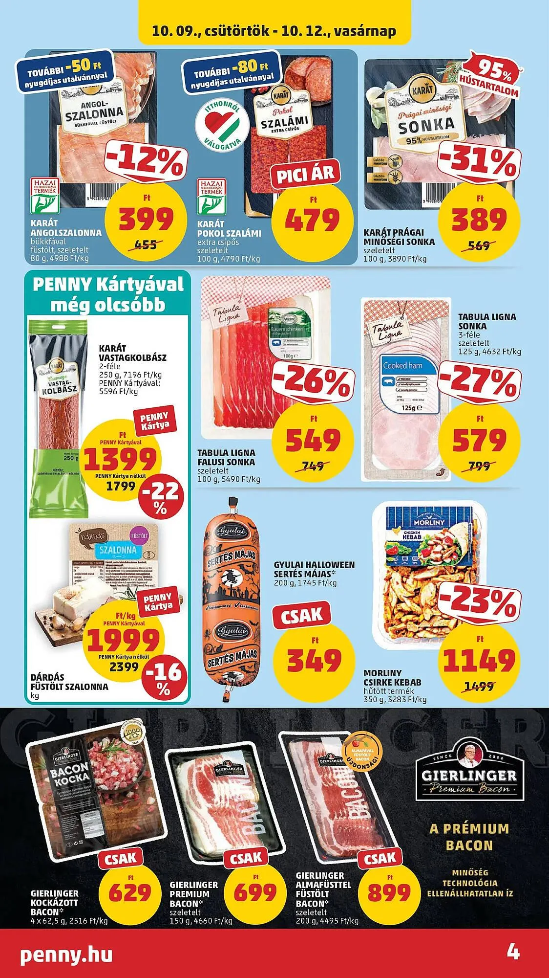 Katalógus PENNY akciós újság október 9.-tól október 15.-ig 2025. - Oldal 4