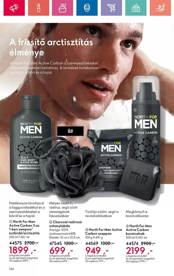 Katalógus ORIFLAME akciós október 20.-tól november 3.-ig 2024. - Oldal 134