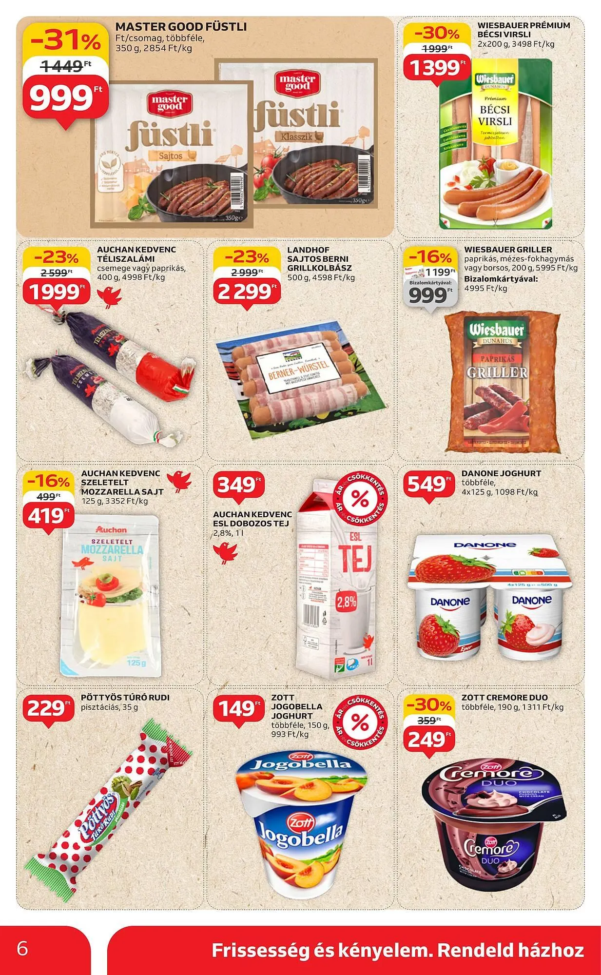 Katalógus Auchan akciós újság június 26.-tól július 2.-ig 2025. - Oldal 6