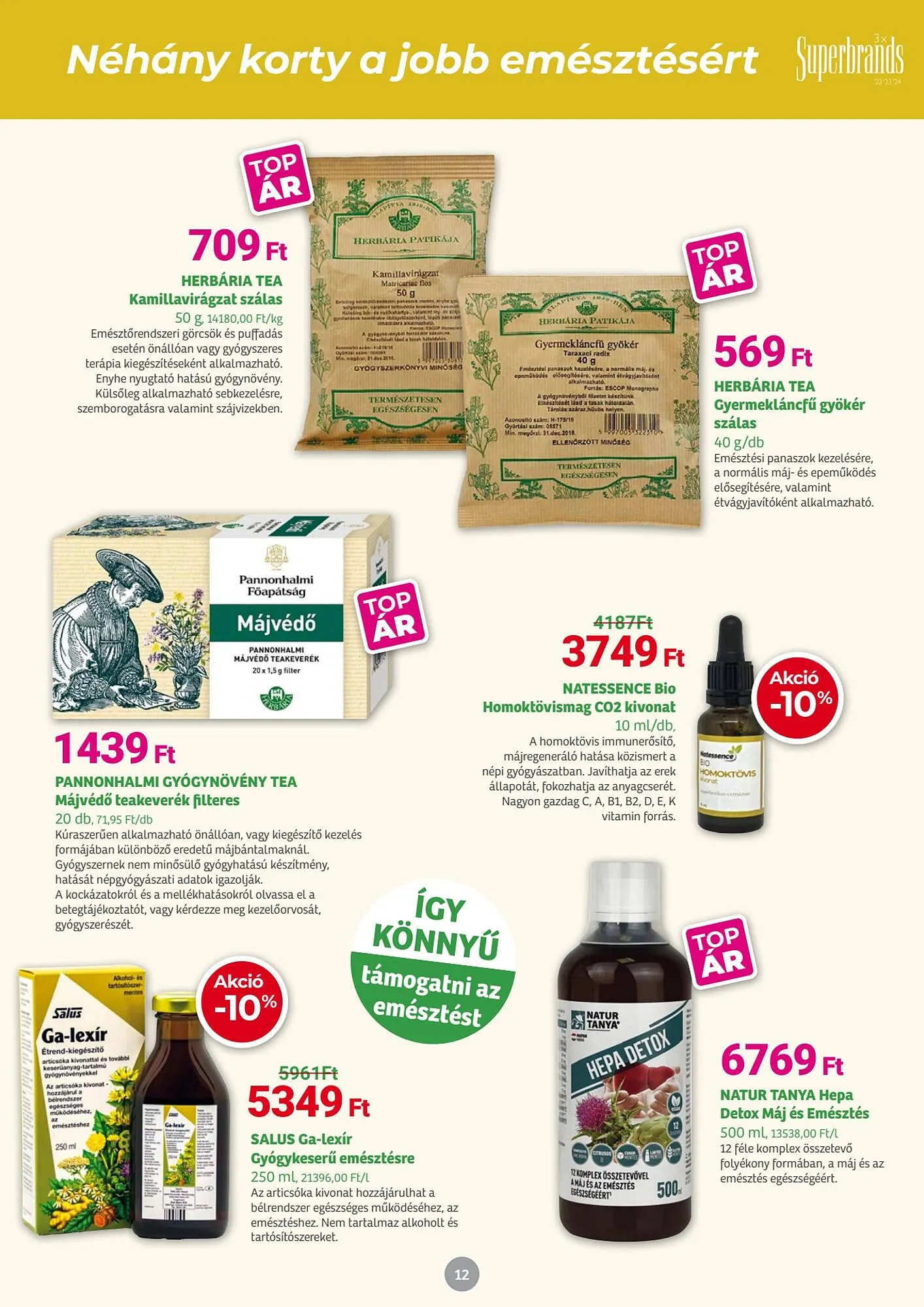 Katalógus Herbaház akciós újság május 5.-tól június 1.-ig 2025. - Oldal 12