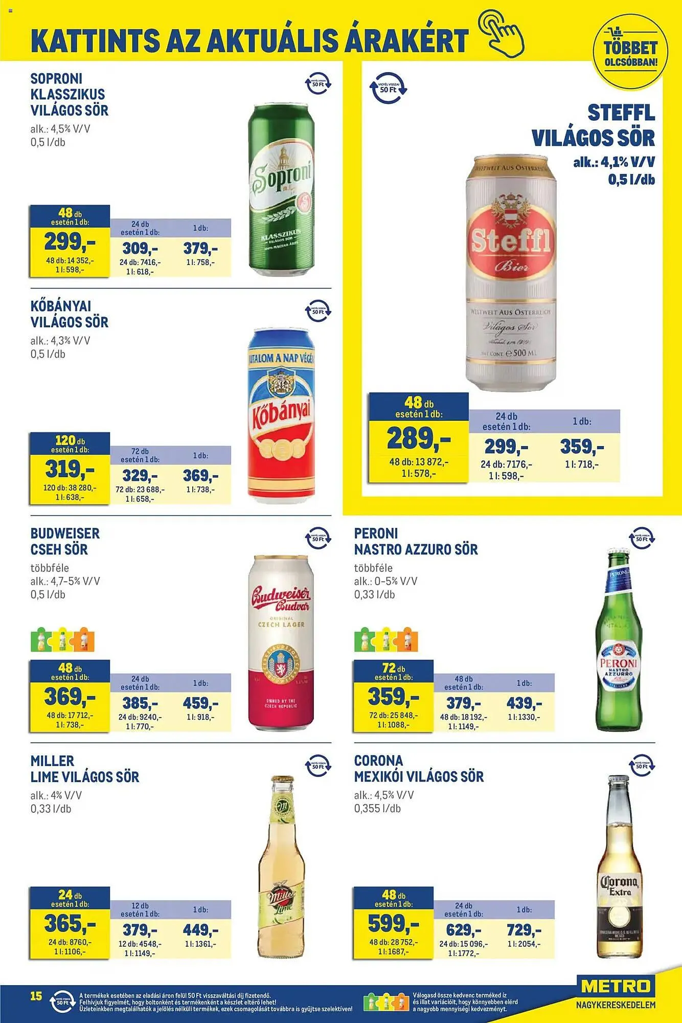 Katalógus Metro akciós újság április 7.-tól április 30.-ig 2026. - Oldal 15