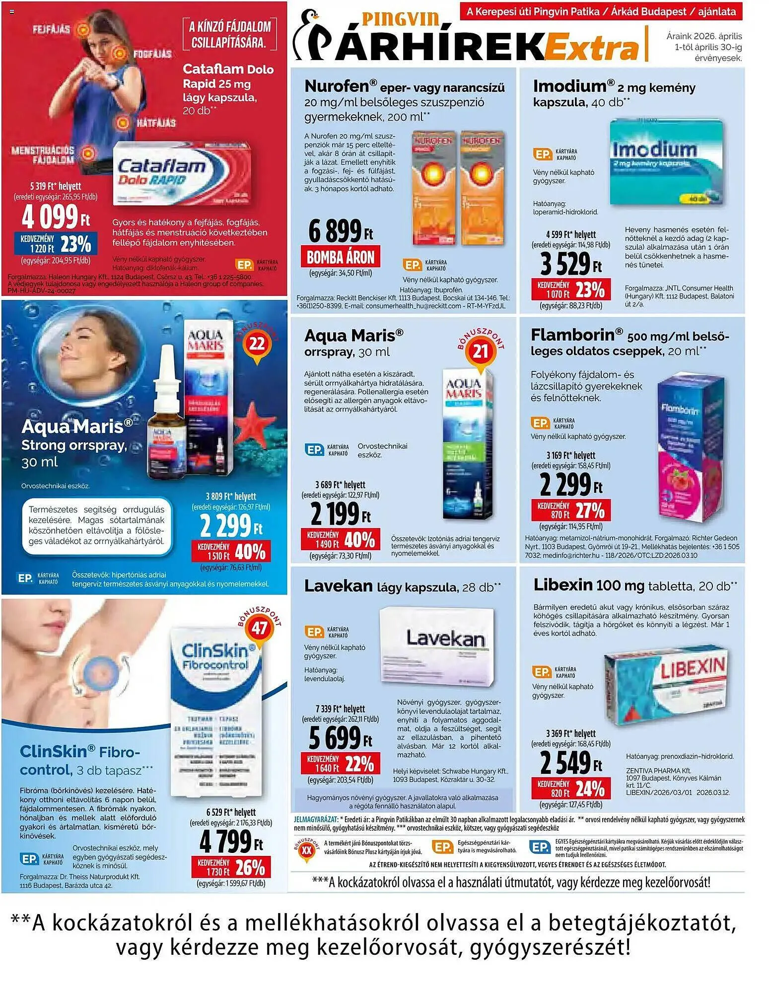 Katalógus Pingvin Patika akciós újság április 1.-tól április 30.-ig 2026. - Oldal 6
