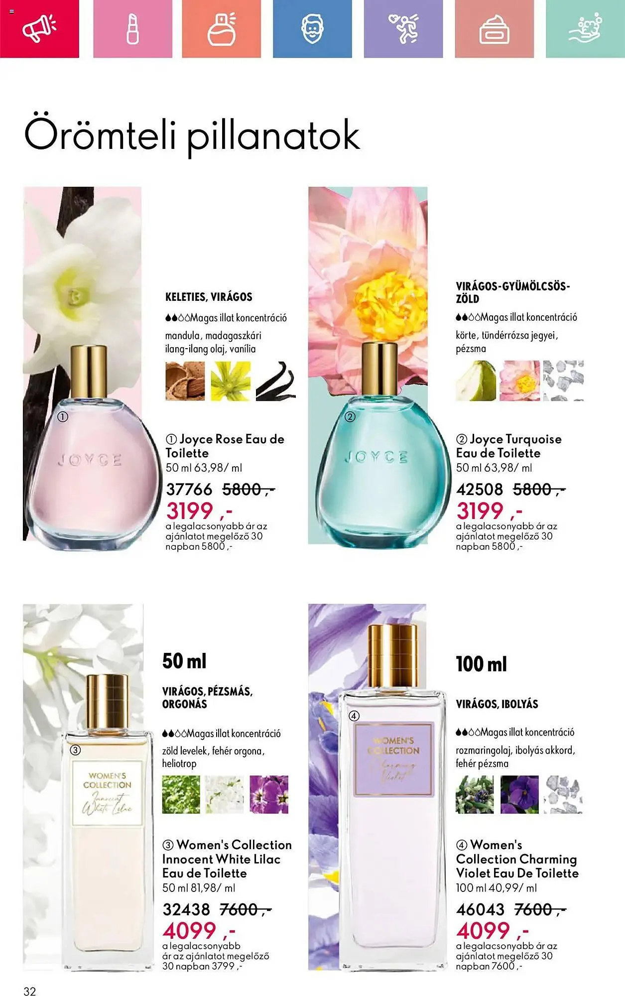 Katalógus Oriflame akciós újság május 25.-tól június 14.-ig 2025. - Oldal 32