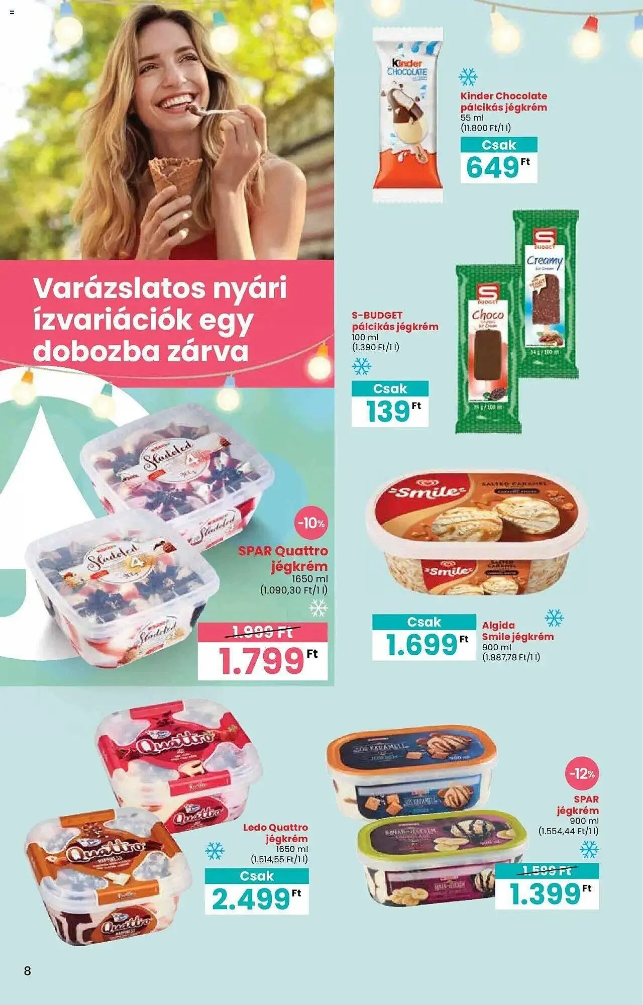 Katalógus Interspar akciós újság június 5.-tól június 25.-ig 2025. - Oldal 8