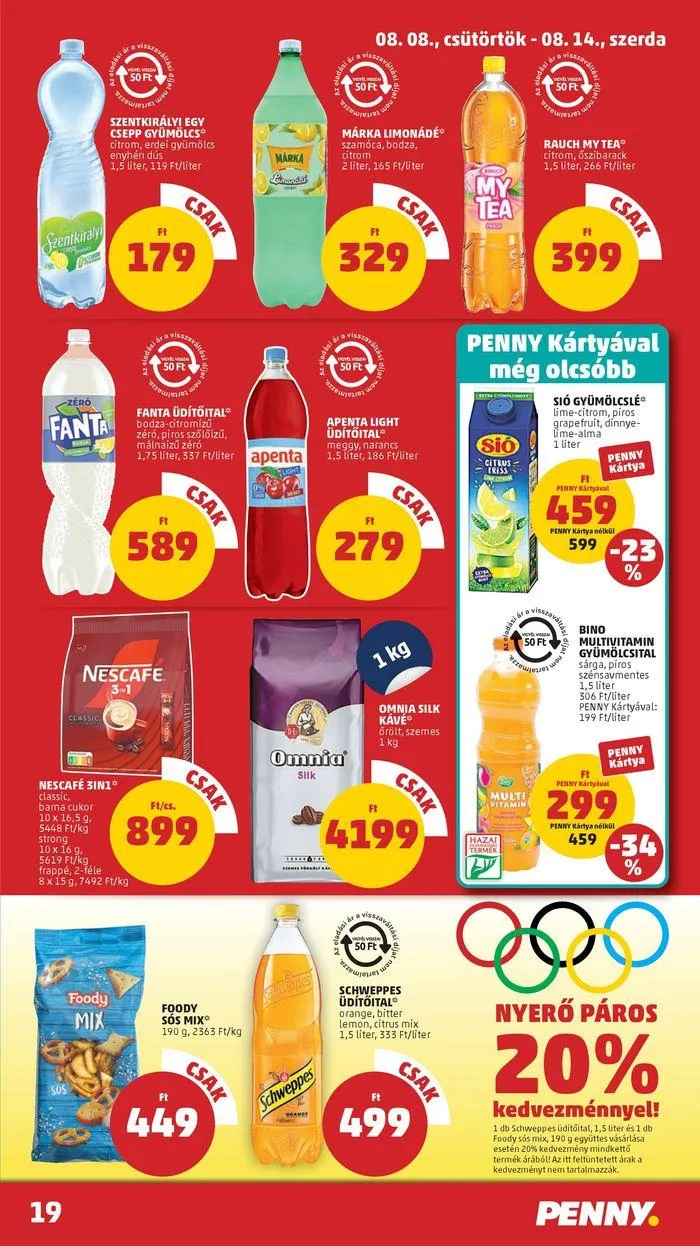Katalógus Catalog PENNY 32. heti reklámújság augusztus 8.-tól augusztus 14.-ig 2024. - Oldal 23