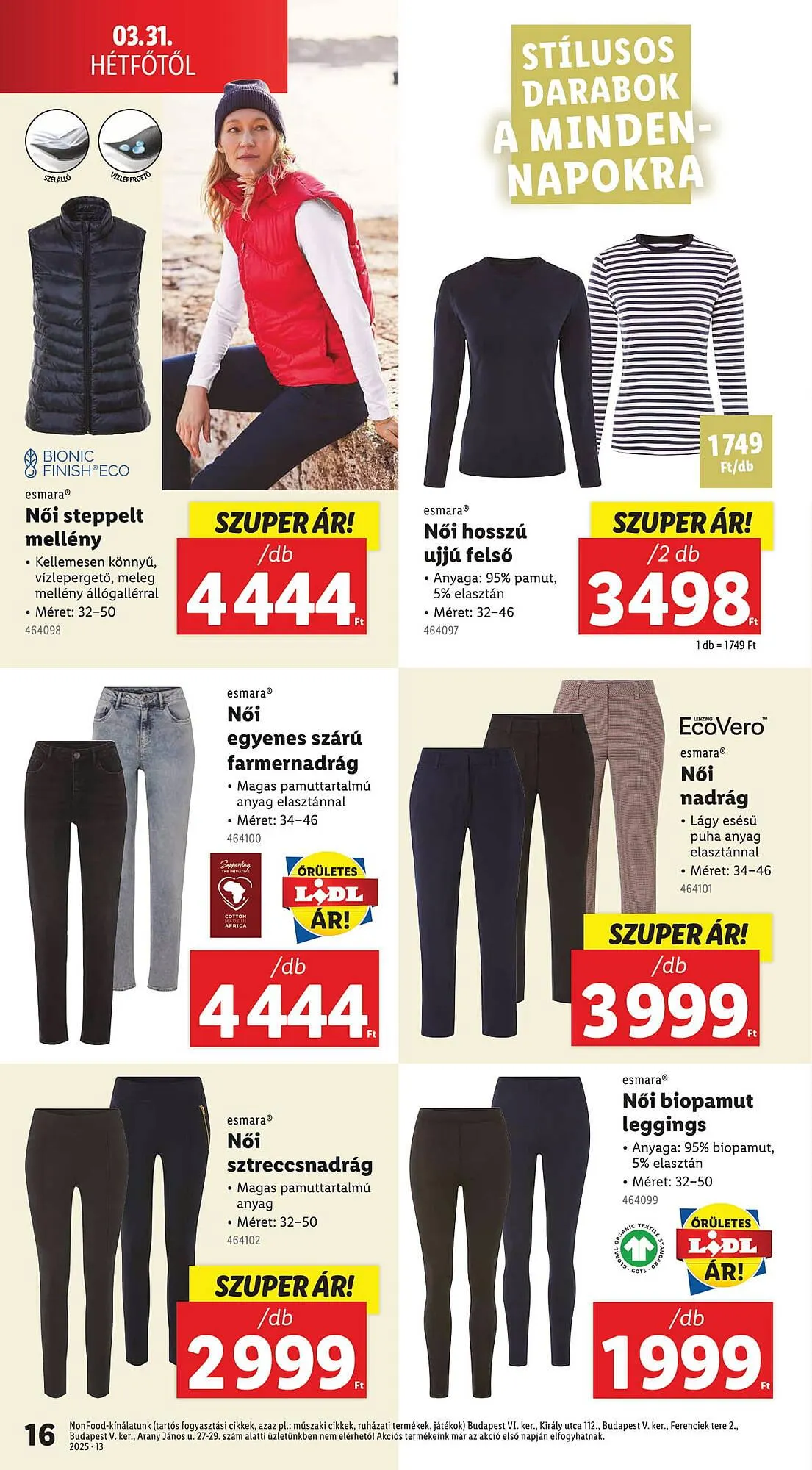Katalógus Lidl akciós újság március 27.-tól április 2.-ig 2025. - Oldal 16