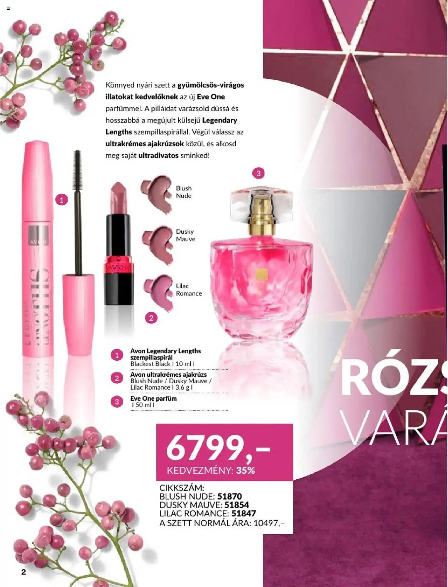 Katalógus AVON akciós újság augusztus 1.-tól augusztus 31.-ig 2025. - Oldal 2