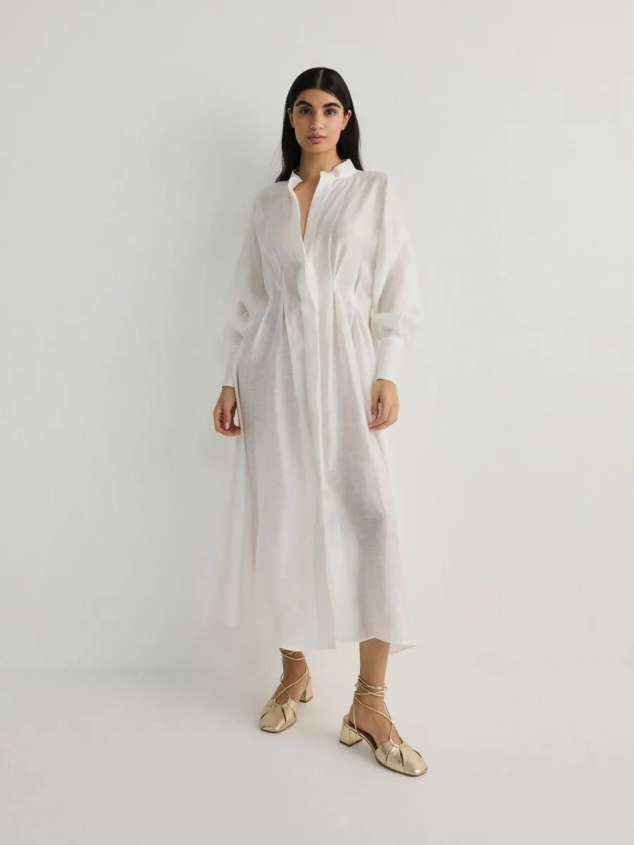 Maxiruha kevert vászonból