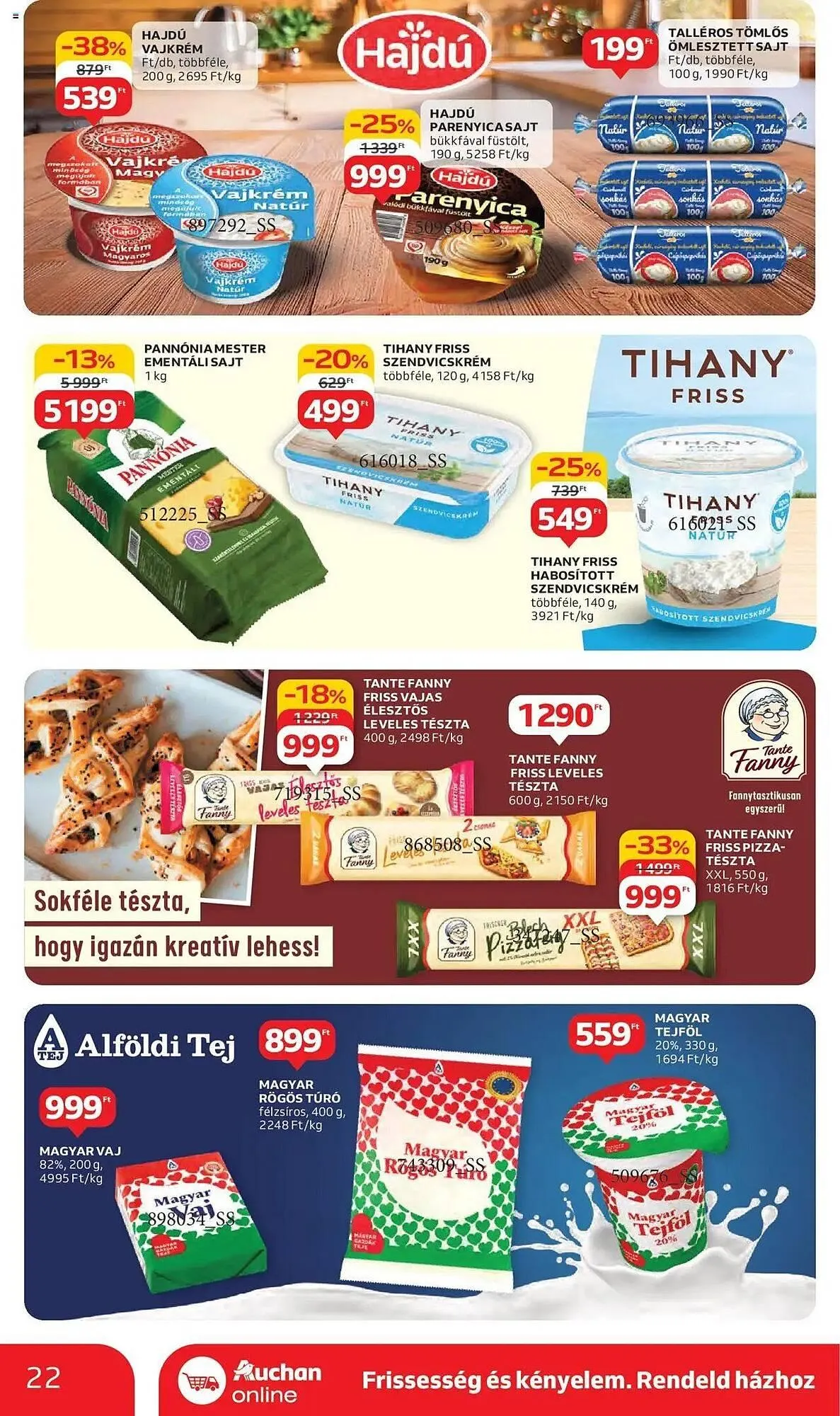 Katalógus Auchan akciós újság április 10.-tól április 16.-ig 2025. - Oldal 22