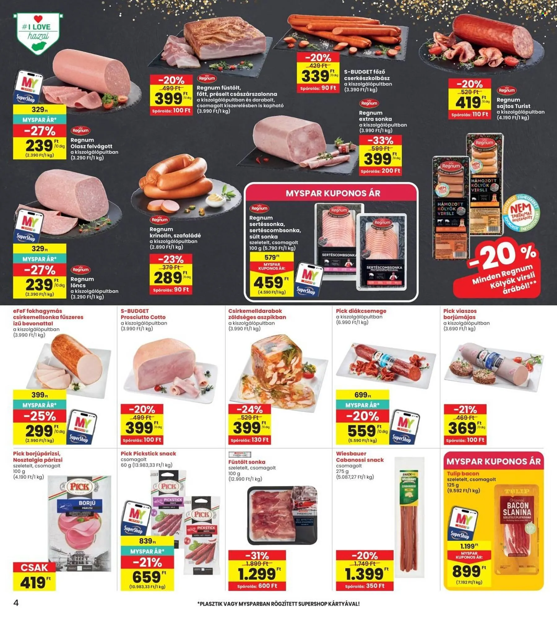Katalógus Interspar akciós újság április 9.-tól április 15.-ig 2026. - Oldal 4