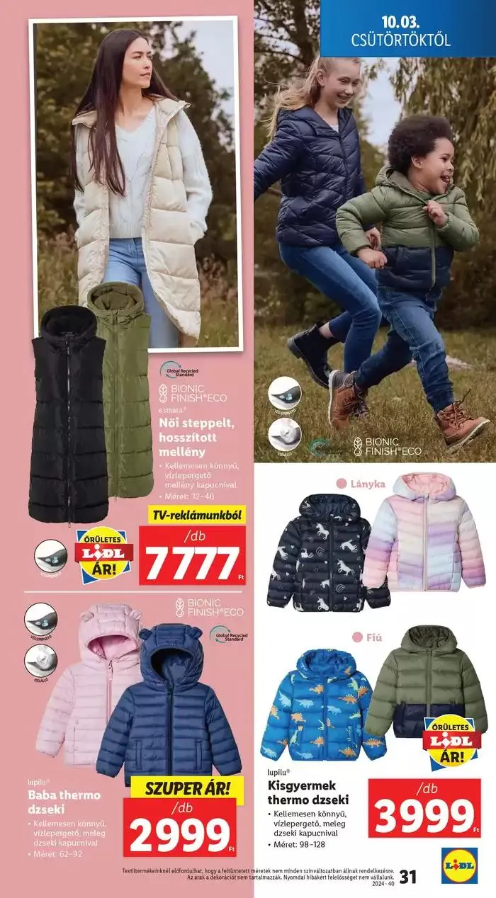 Katalógus Akciós újság – 40. hét október 3.-tól október 9.-ig 2024. - Oldal 31