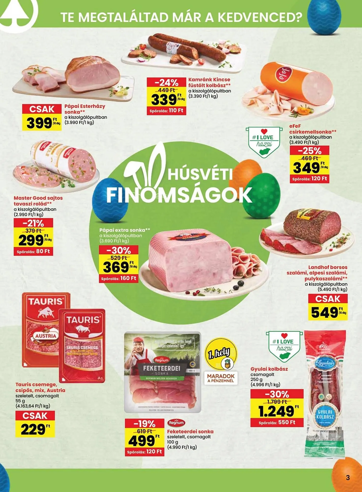 Katalógus Spar akciós újság április 15.-tól április 22.-ig 2025. - Oldal 3