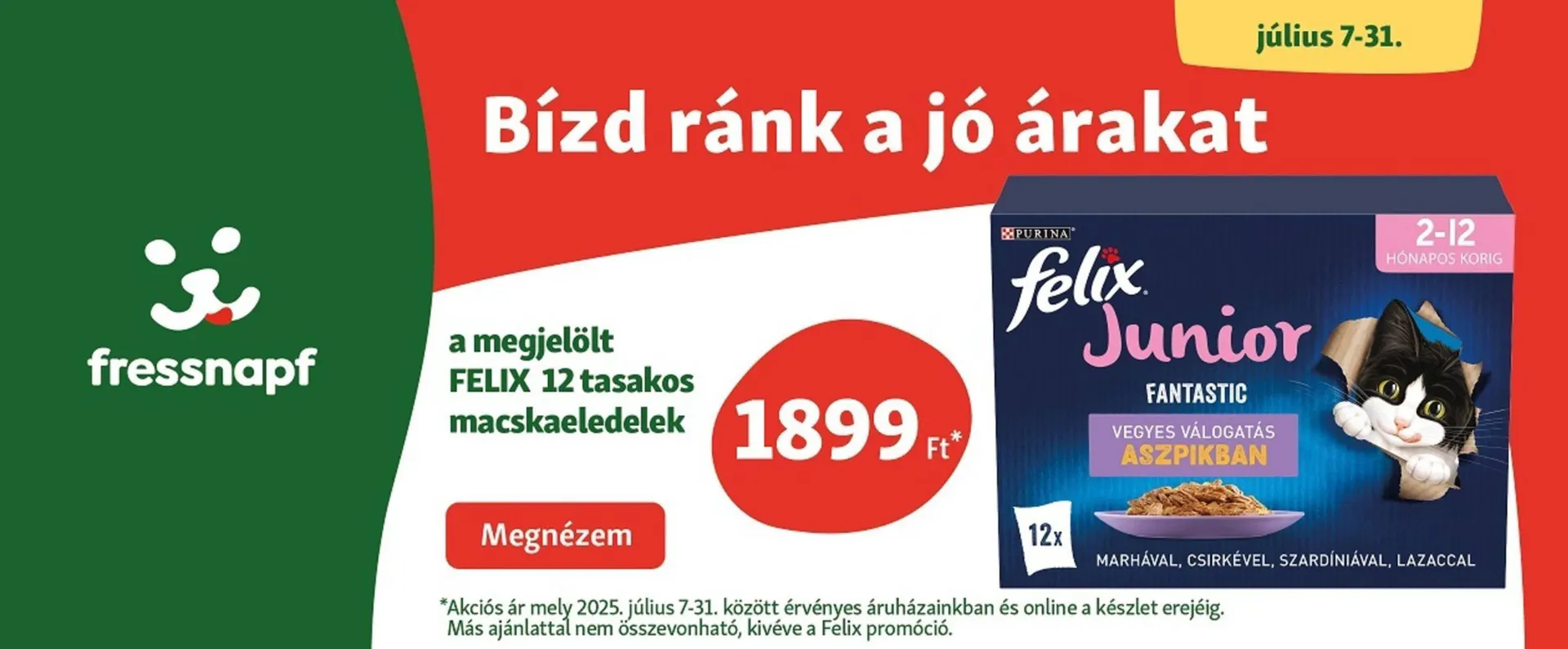 Katalógus Fressnapf akciós újság augusztus 1.-tól augusztus 7.-ig 2025. - Oldal 2