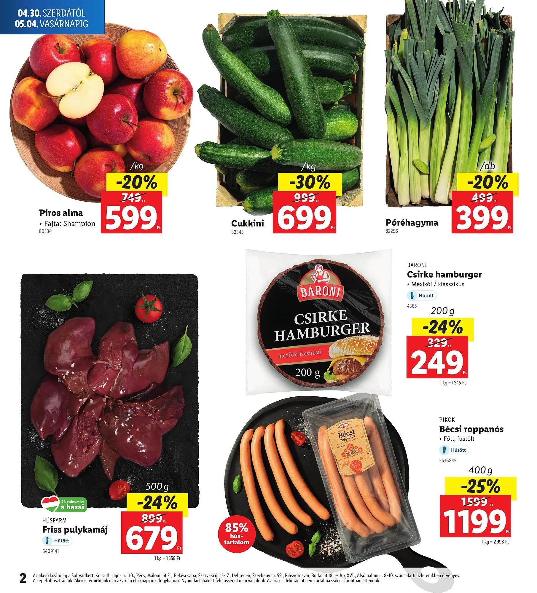 Katalógus Lidl akciós újság április 30.-tól május 4.-ig 2025. - Oldal 2