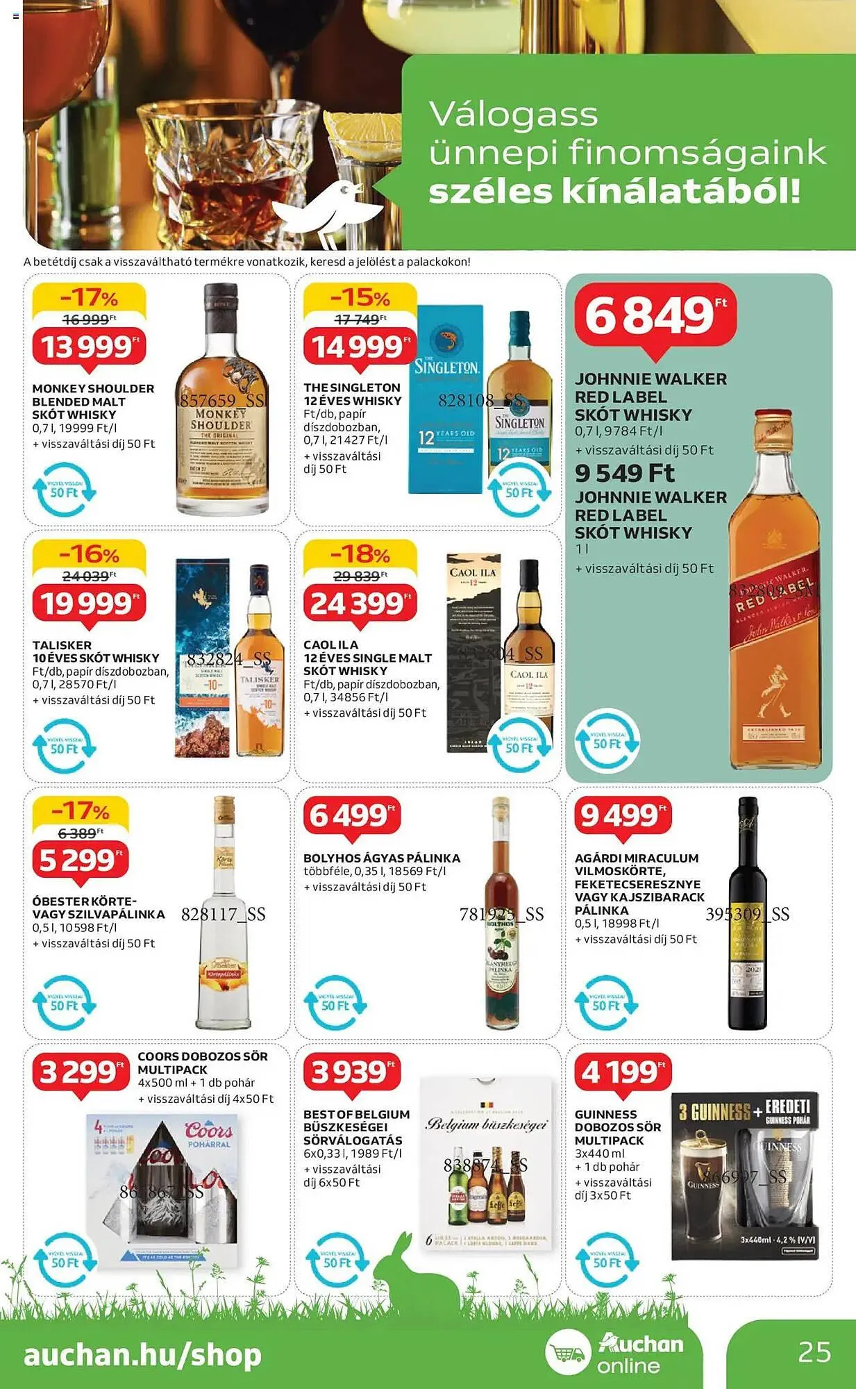 Katalógus Auchan akciós újság március 27.-tól április 19.-ig 2025. - Oldal 25