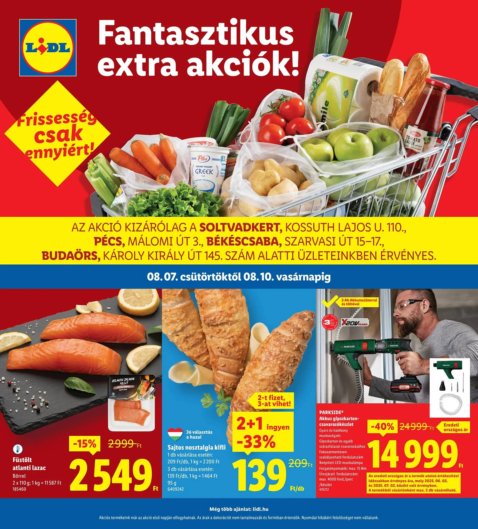 Katalógus Lidl akciós újság augusztus 7.-tól augusztus 10.-ig 2025. - Oldal 1