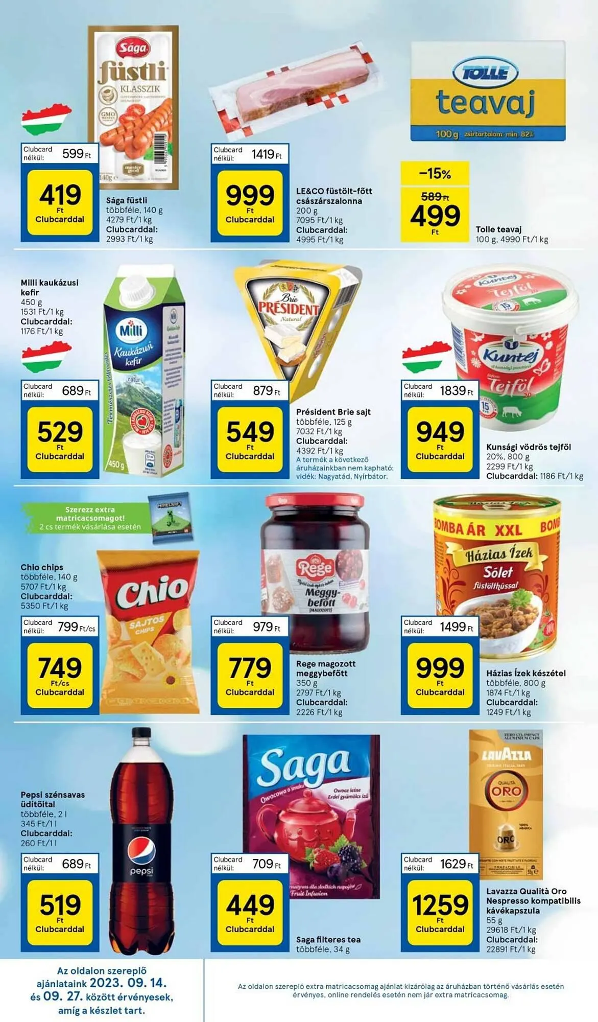 Katalógus Tesco akciós újság szeptember 21.-tól szeptember 27.-ig 2023. - Oldal 6